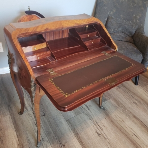 Secretarial desk inside