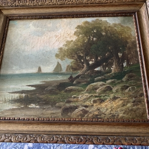 Antique oil painting