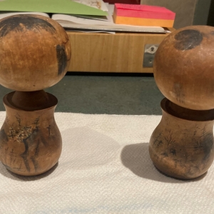 Kokeshi pair 2