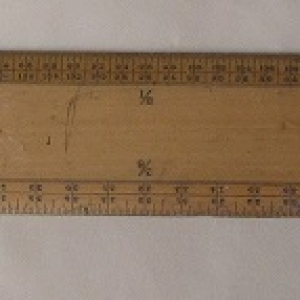 Wooden Ruler