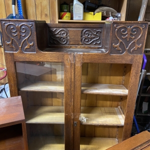 oak cabinet