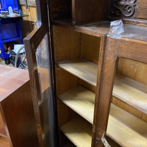 oak cabinet