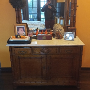 vanity with drawers