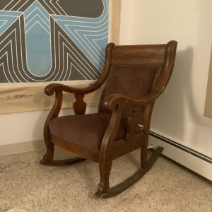 Antique rocking chair