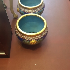 2 large pottery