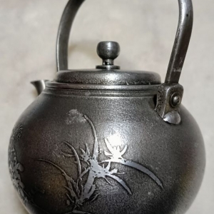 silver teapot side 1