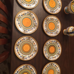 Set of 8 plates