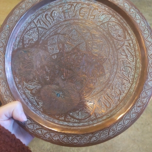 Copper tray