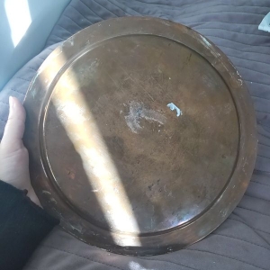 Copper tray