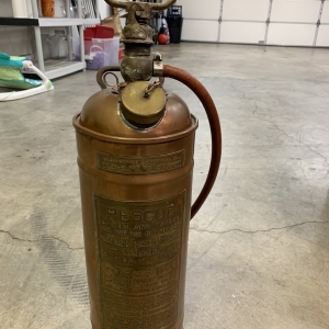 Vintage fire extinguisher