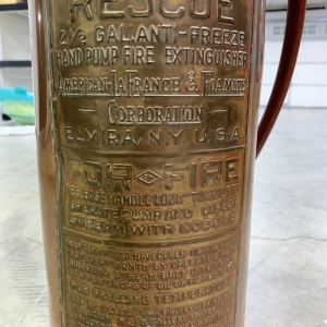 Vintage fire extinguisher