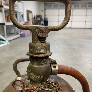 Vintage fire extinguisher