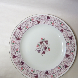 Spatterware Plate