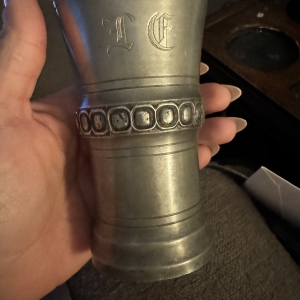 Rein Zinn Pewter Goblet