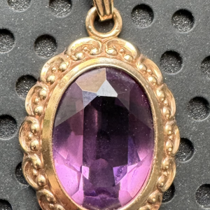 K&L purple pendant