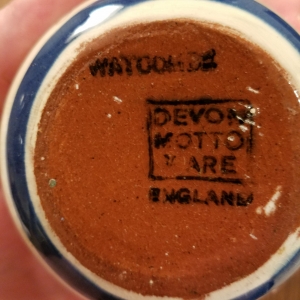 Pottery made in England I believe