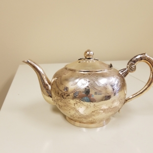 Engraved Teapot