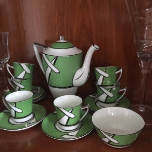 Art Deco coffee set pre 1930s designed by Joseph lenhart