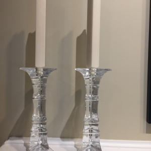 Waterford candlesticks