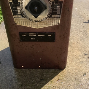 Twentieth Century Arc welder end table